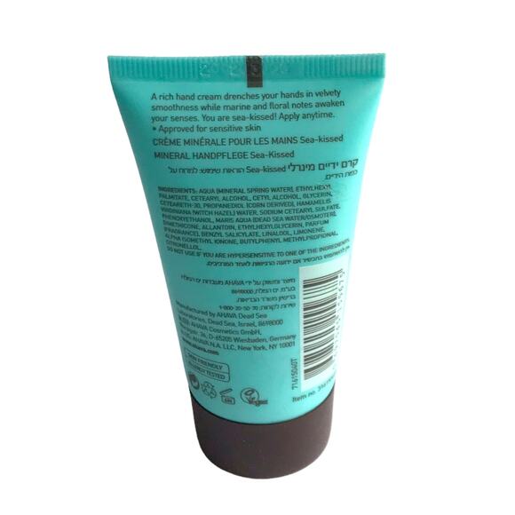 Ahava Deadsea Water Mineral Hand Cream Mini Travel Size 1.3oz Sea-Kissed NWOT - Picture 2 of 12